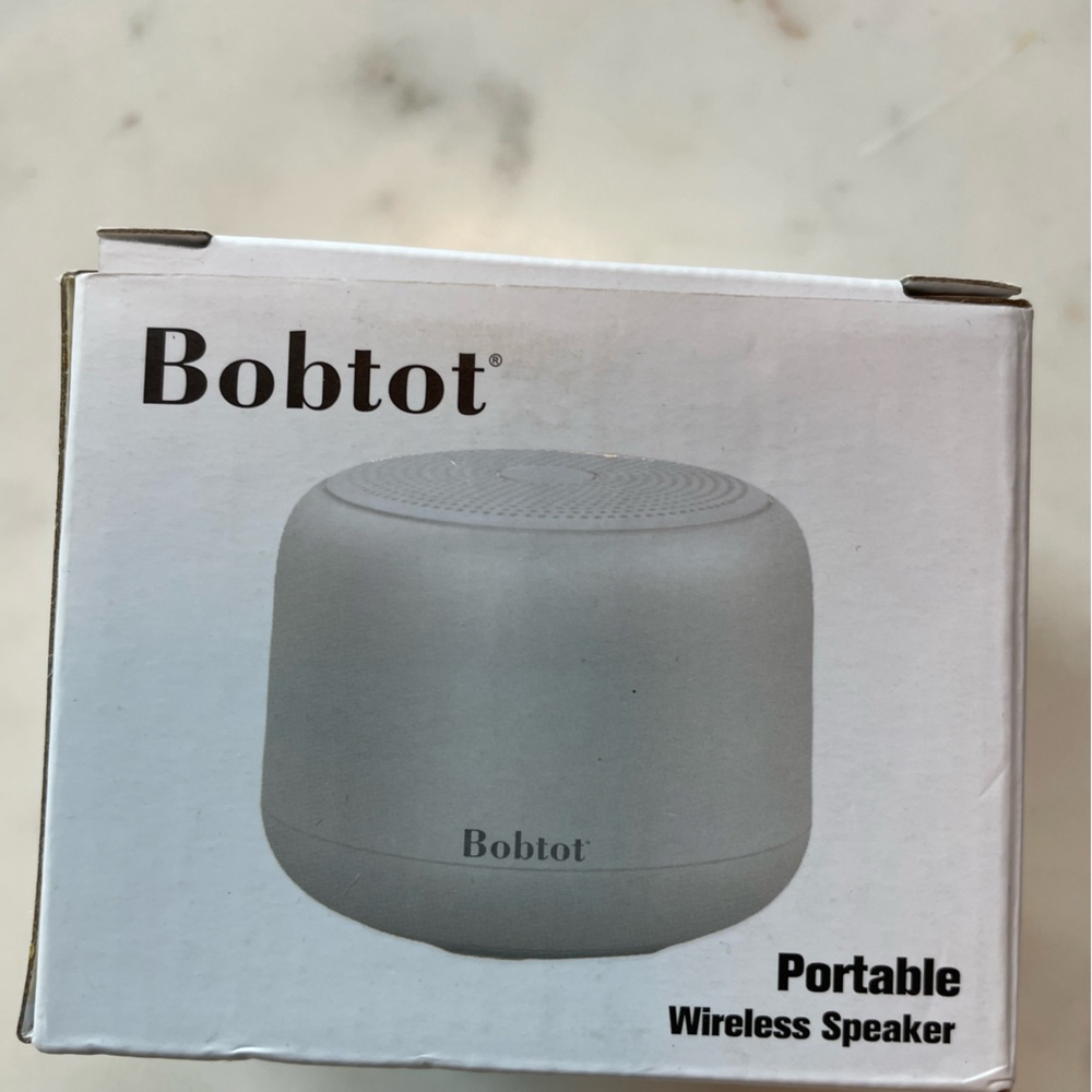 Gray Portable Wireless Speaker